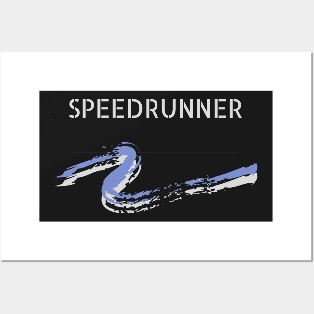 SPEEDRUNNER copy Wall Art by Prairie Ridge Designs